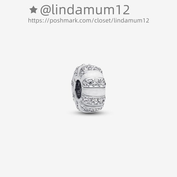 Pandora Stones & Enamel Clip Charm - Picture 1 of 5